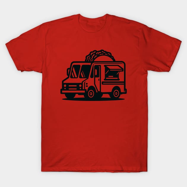 Taco Truck T-Shirt by KayBee Gift Shop